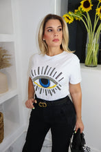 Load image into Gallery viewer, Tshirt Mal de ojo Blanco
