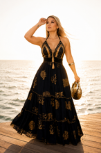 Load image into Gallery viewer, DRESS MAR NEGRO
