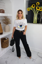 Load image into Gallery viewer, Tshirt Mal de ojo Blanco
